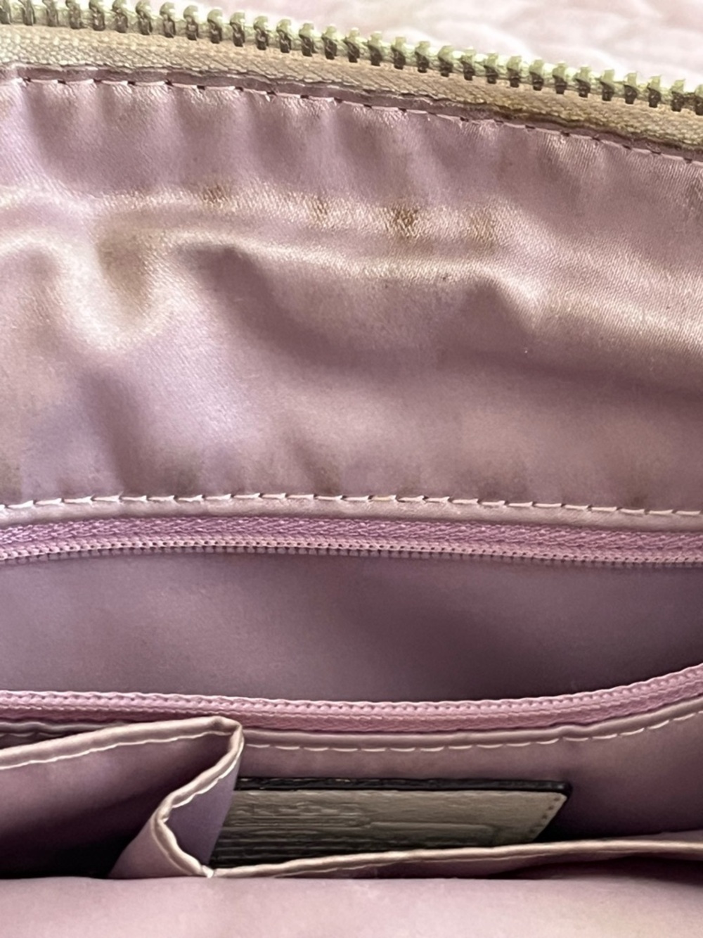 Coach Madison Sophia Bag Parchment Gathered Leather Satchel Bag Gently Pre Loved - Picture 12 of 12